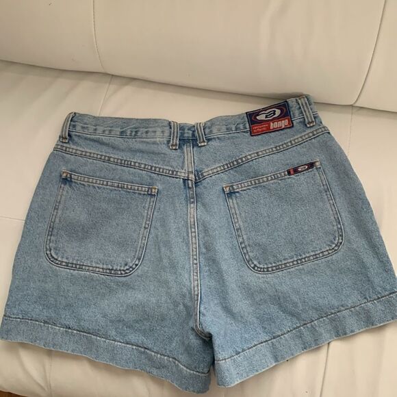 Bongo Authentic Cotton Short Denim Light Wash Women’s Size 13 - Picture 1 of 10
